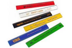 12"/30cm Solid Plastic View Ruler