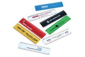 6"/15cm Solid Plastic View Ruler