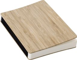 Bamboo covered notebook