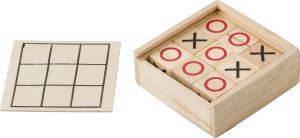 Wooden Tic Tac Toe game