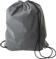 Synthetic fibre (190D) reflective drawstring backpack