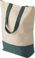 Imitation linen shopping bag