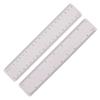 Ultra thin scale ruler, ideal for mailing, 200mm