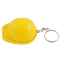 Hard hat bottle opener and key chain