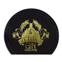 90mm Round Or Square With Foil print Paper Tissue Cocktail Coaster